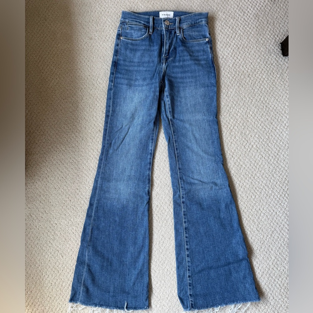 Frame Denim women’s Le Easy Flare jeans size 24